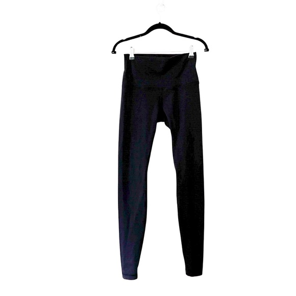 LULULEMON Mid Waist Training Leggings in Black Sz 4 - Picture 2 of 4